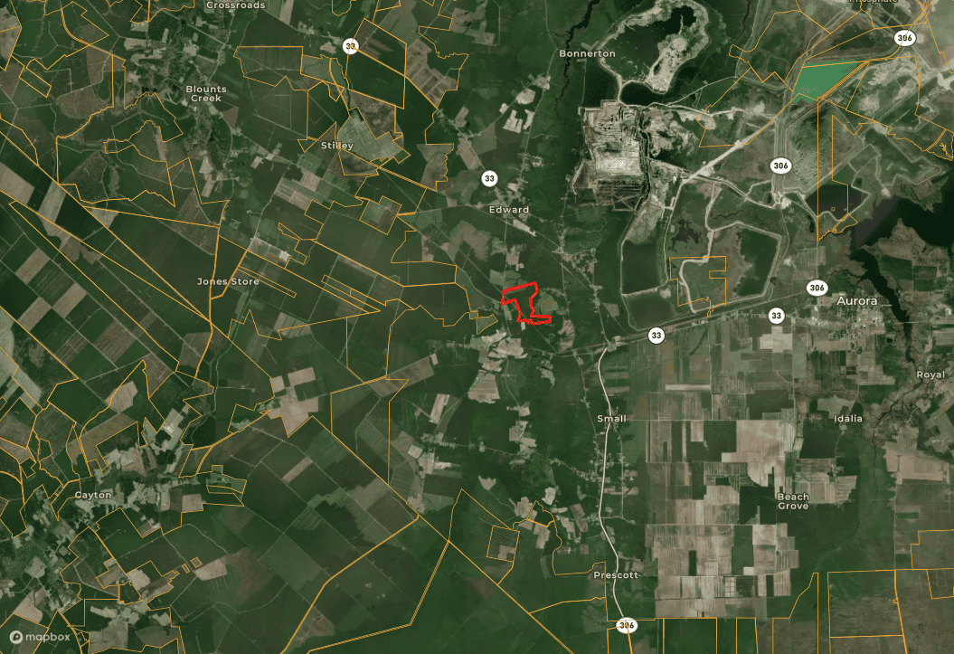 115 Acres of Hunting & Timberland for Sale in NC